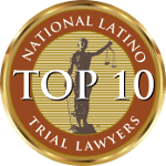 National Latino Top 10 Trial Lawyers badge
